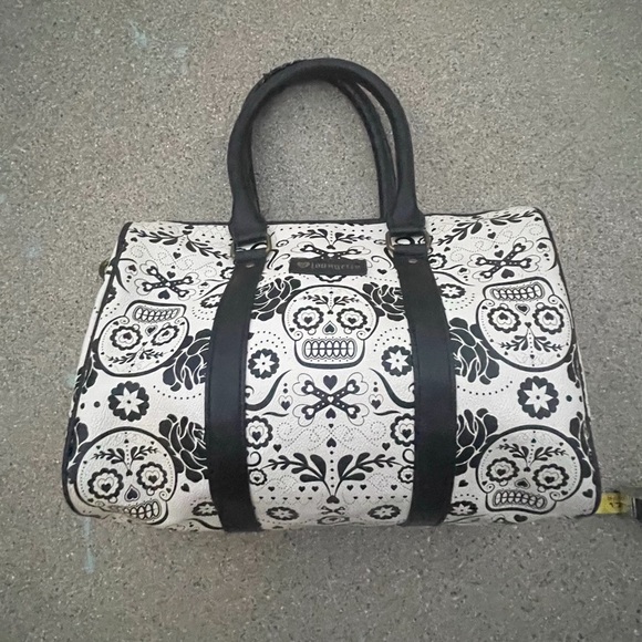 Disney Parks LOUNGEFLY Sugar Skulls purse bag preloved - Picture 4 of 7